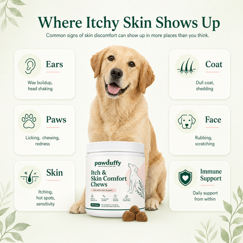 PawDuffy™ Itch & Skin Comfort Chews