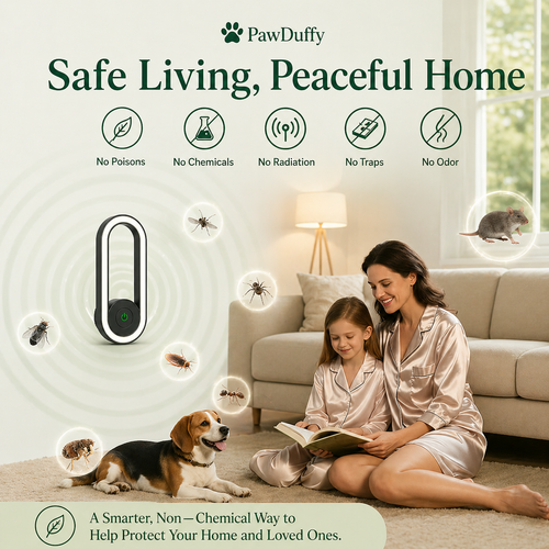 Pawduffy™ Soft shield flea Repeller