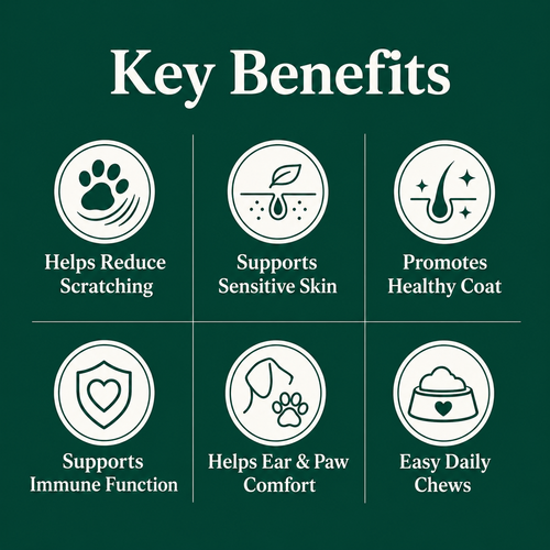 PawDuffy™ Itch & Skin Comfort Chews