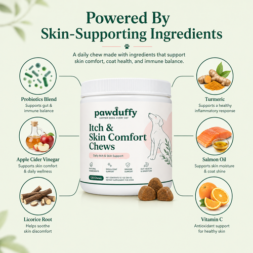 PawDuffy™ Itch & Skin Comfort Chews
