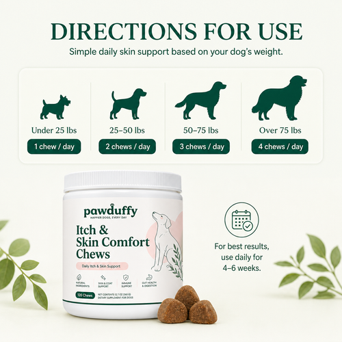 PawDuffy™ Itch & Skin Comfort Chews