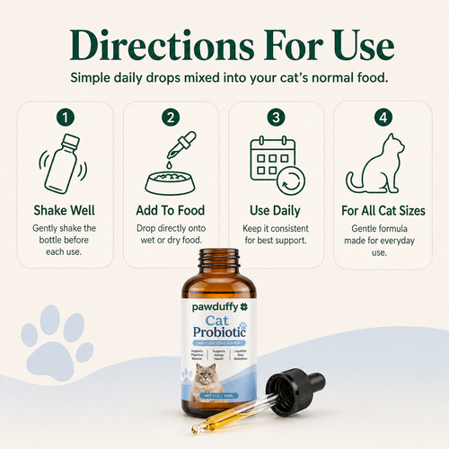 PawDuffy™ Cat Probiotics