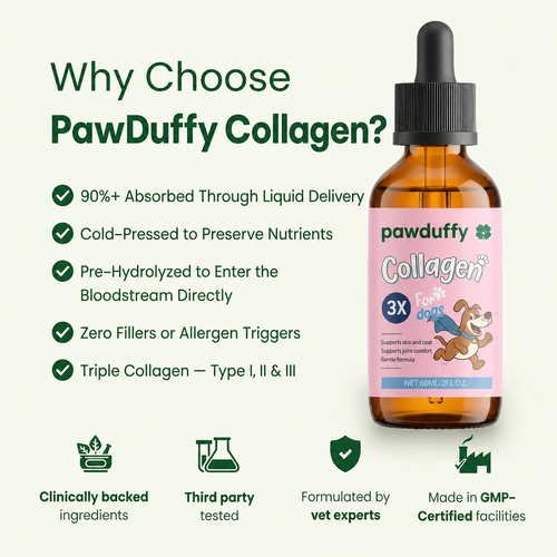 PawDuffy™ Dog Liquid collagen