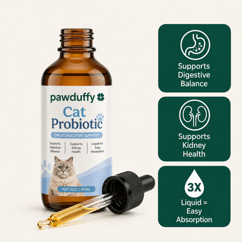 PawDuffy™ Cat Probiotics